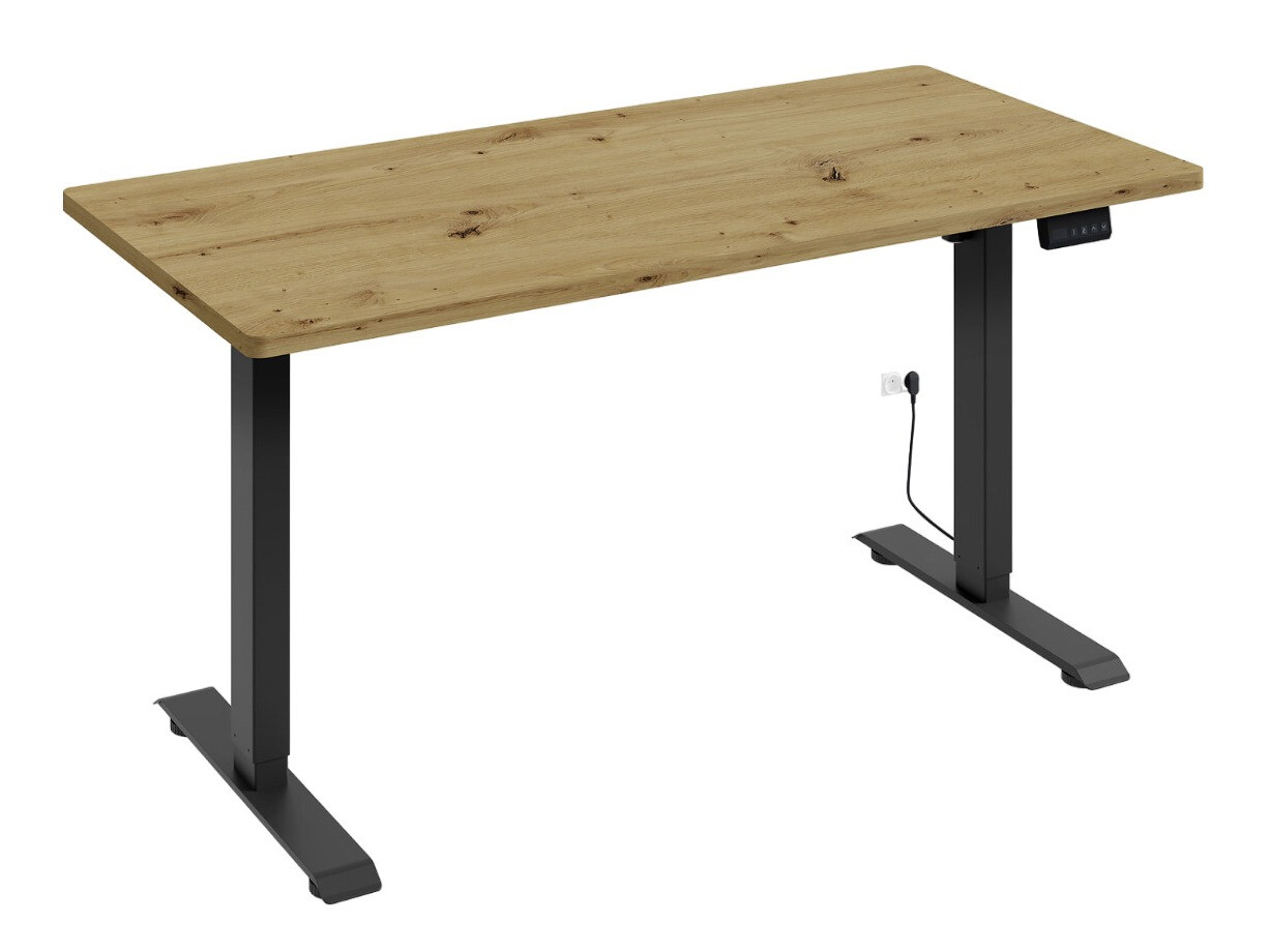 Dvižna pisalna miza Buffalo 184 (Črna)