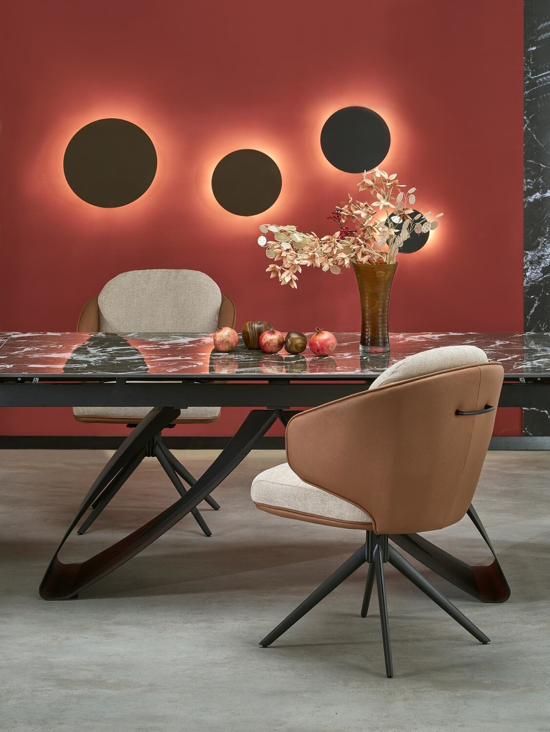 Stol Houston 1823 (Rjava + Bež)