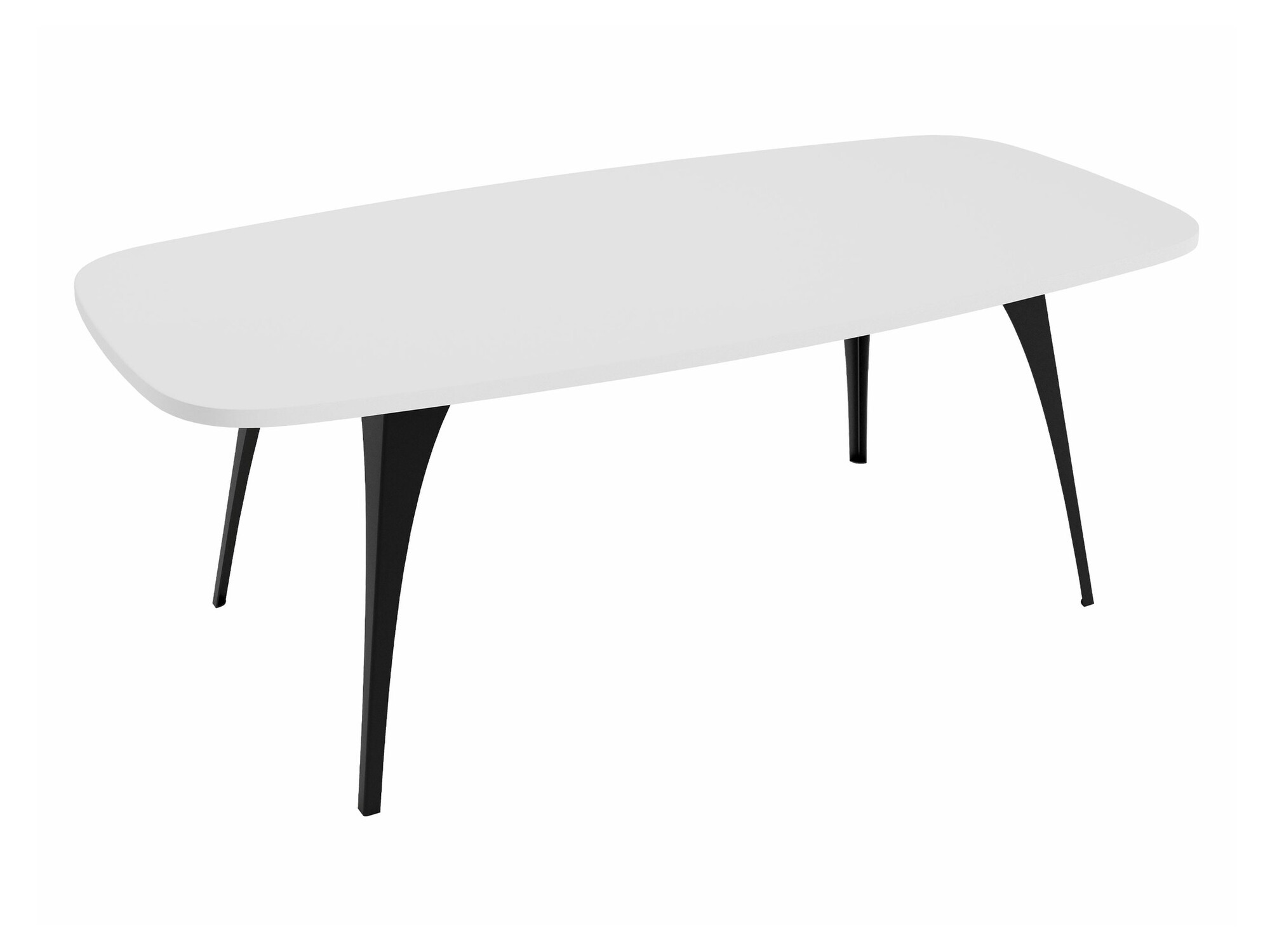 Klubska mizica Oswego 125 (Bela)