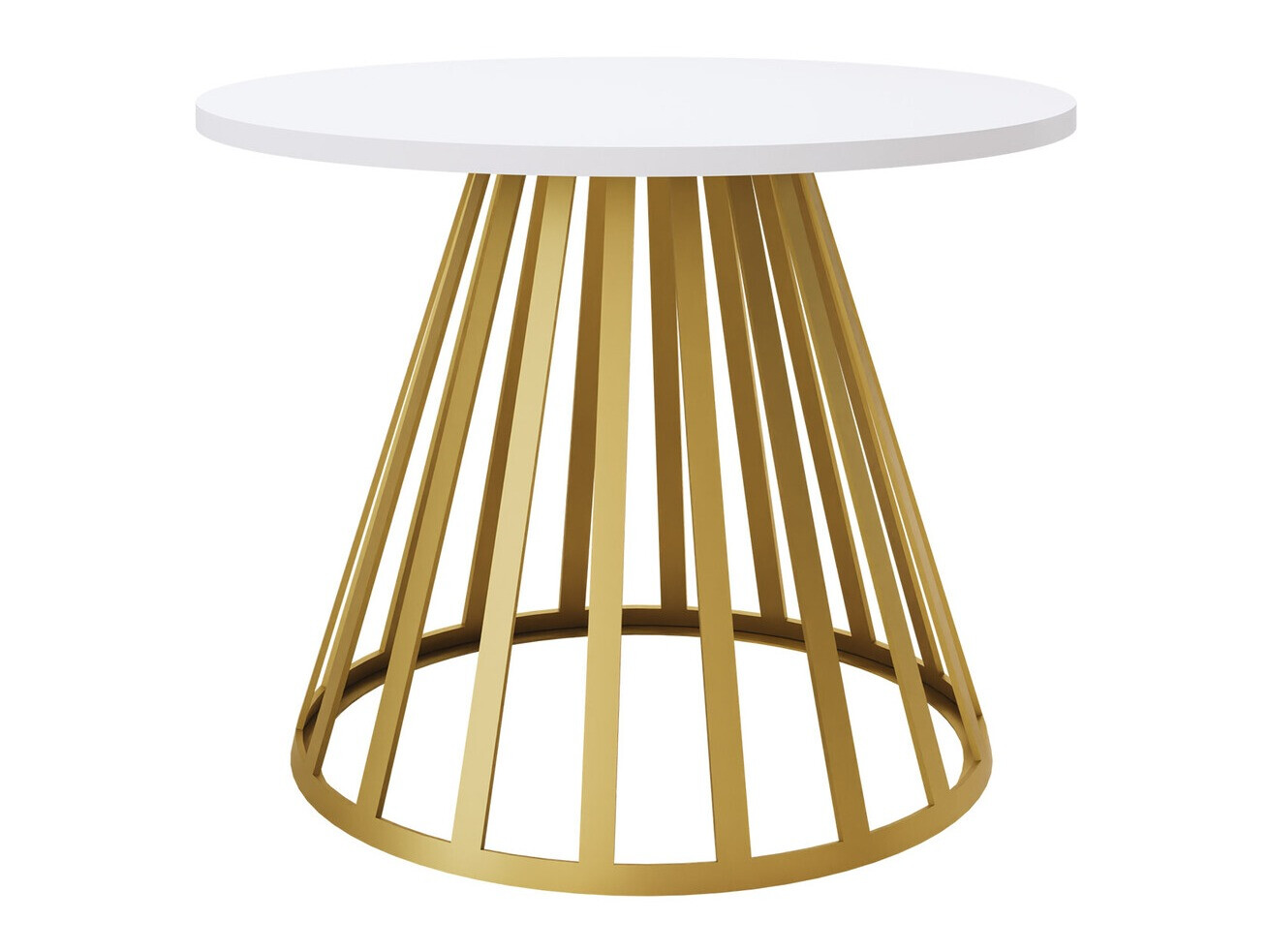 Klubska mizica Oswego 130 (Bela)