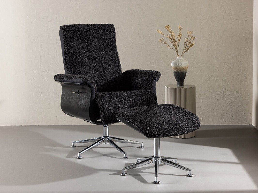 Fotelj Dallas 4487 (Črna)