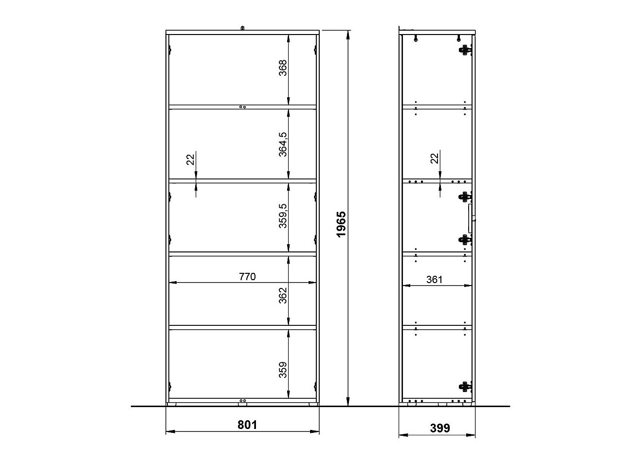 Regal Vesbeno 102 (Grafit)