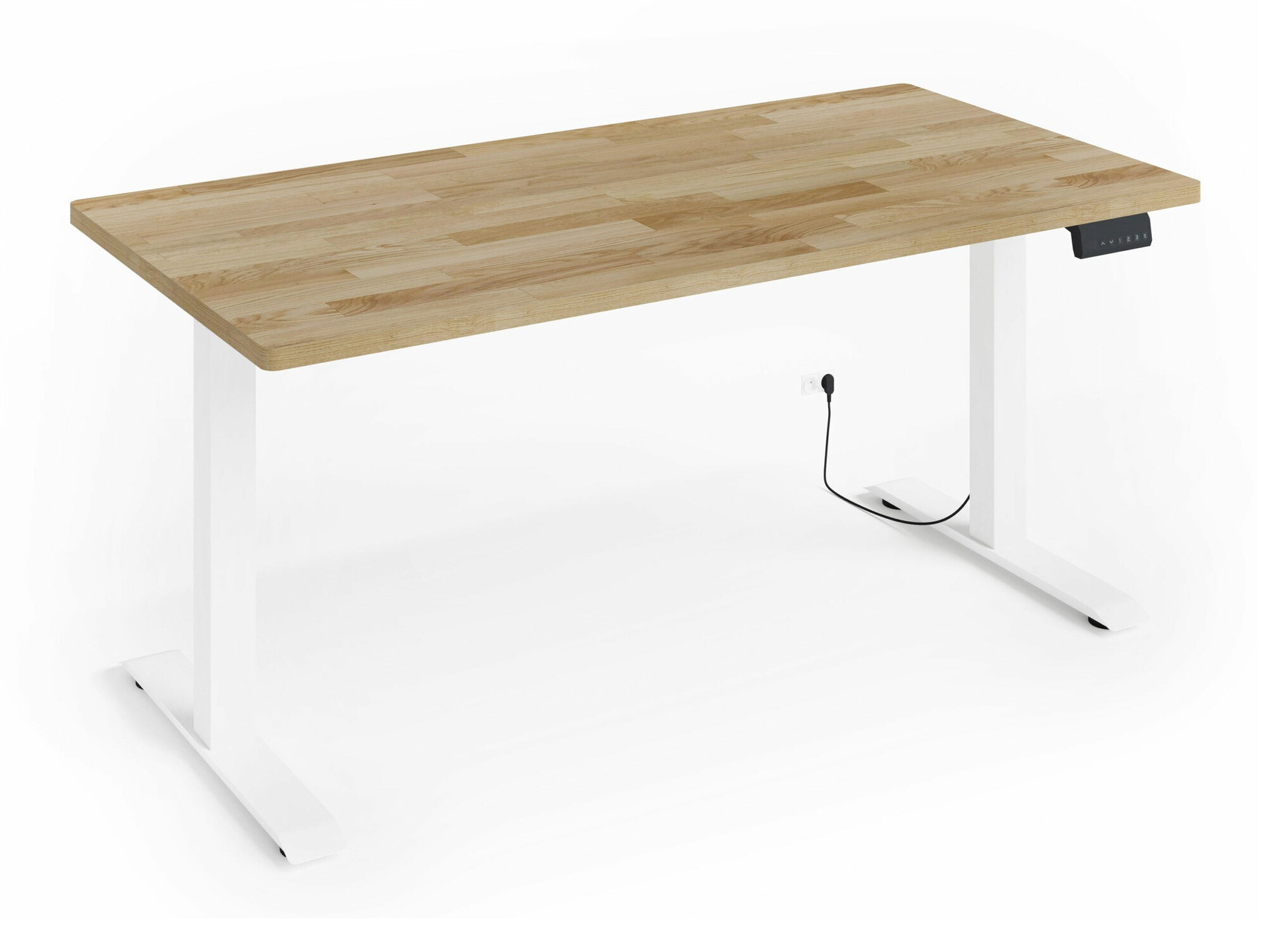 Dvižna pisalna miza Buffalo 187 (Bela)