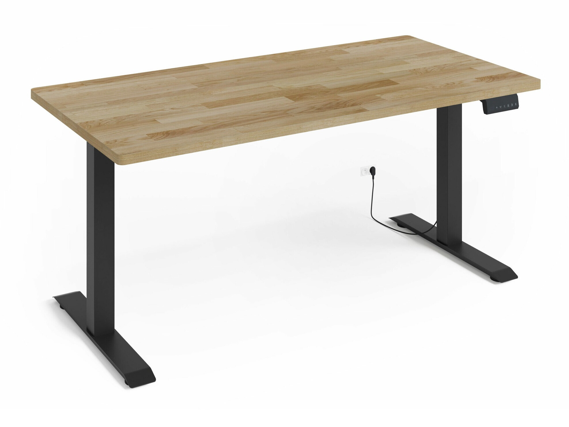 Dvižna pisalna miza Buffalo 187 (Črna)