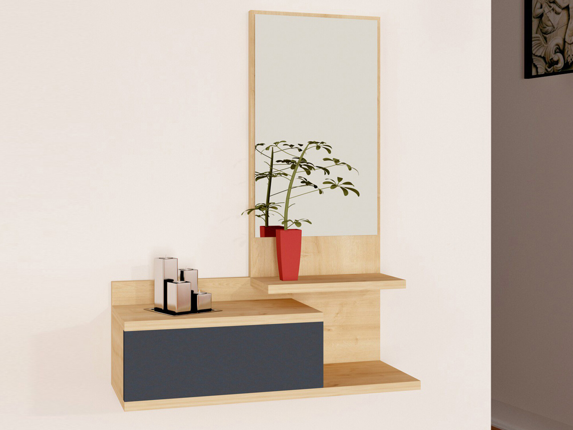 Toaletna mizica Kailua 1629