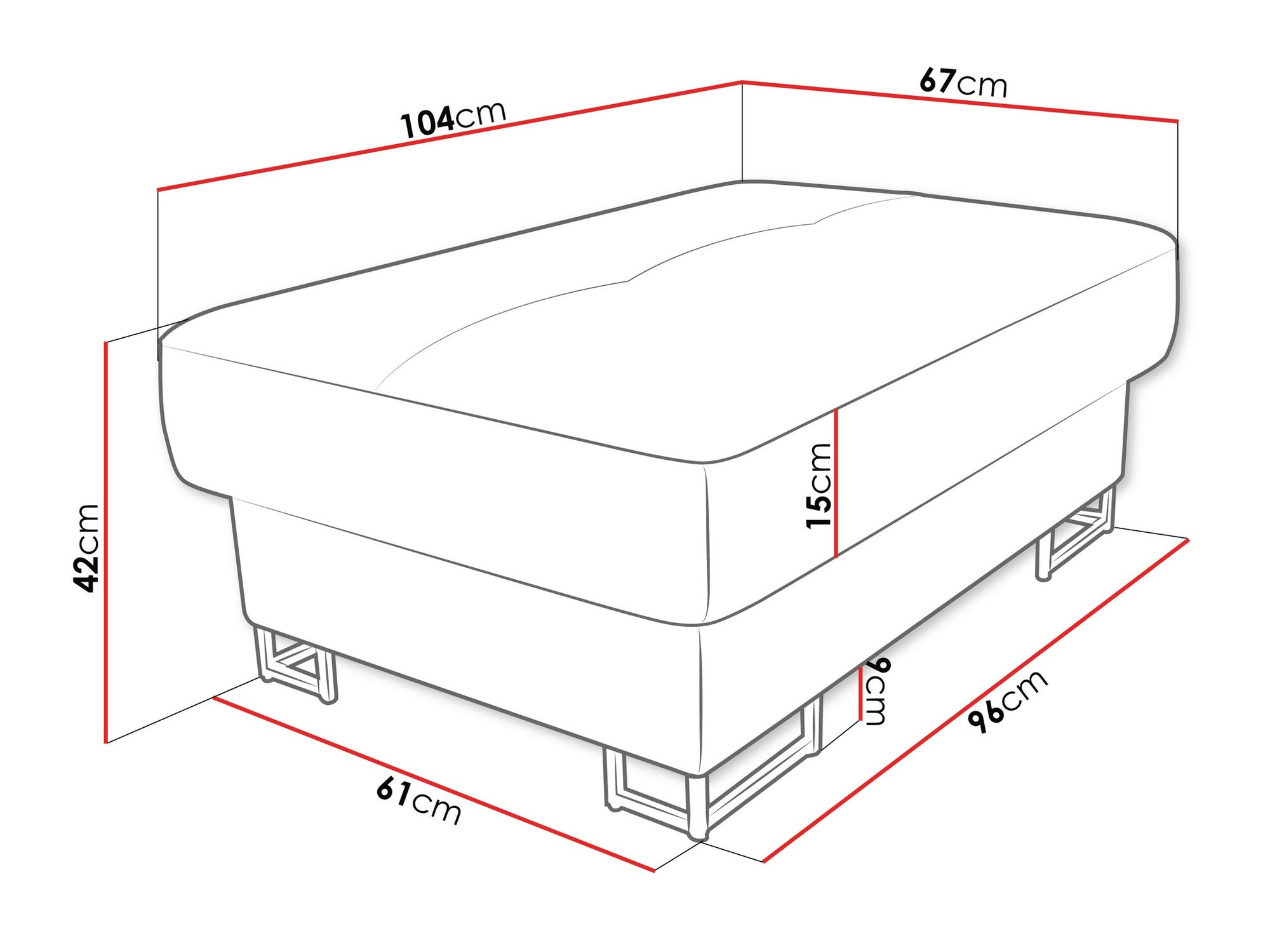 Klop z oblazinjenjem Comfivo 238 (Magic Velvet 2216)