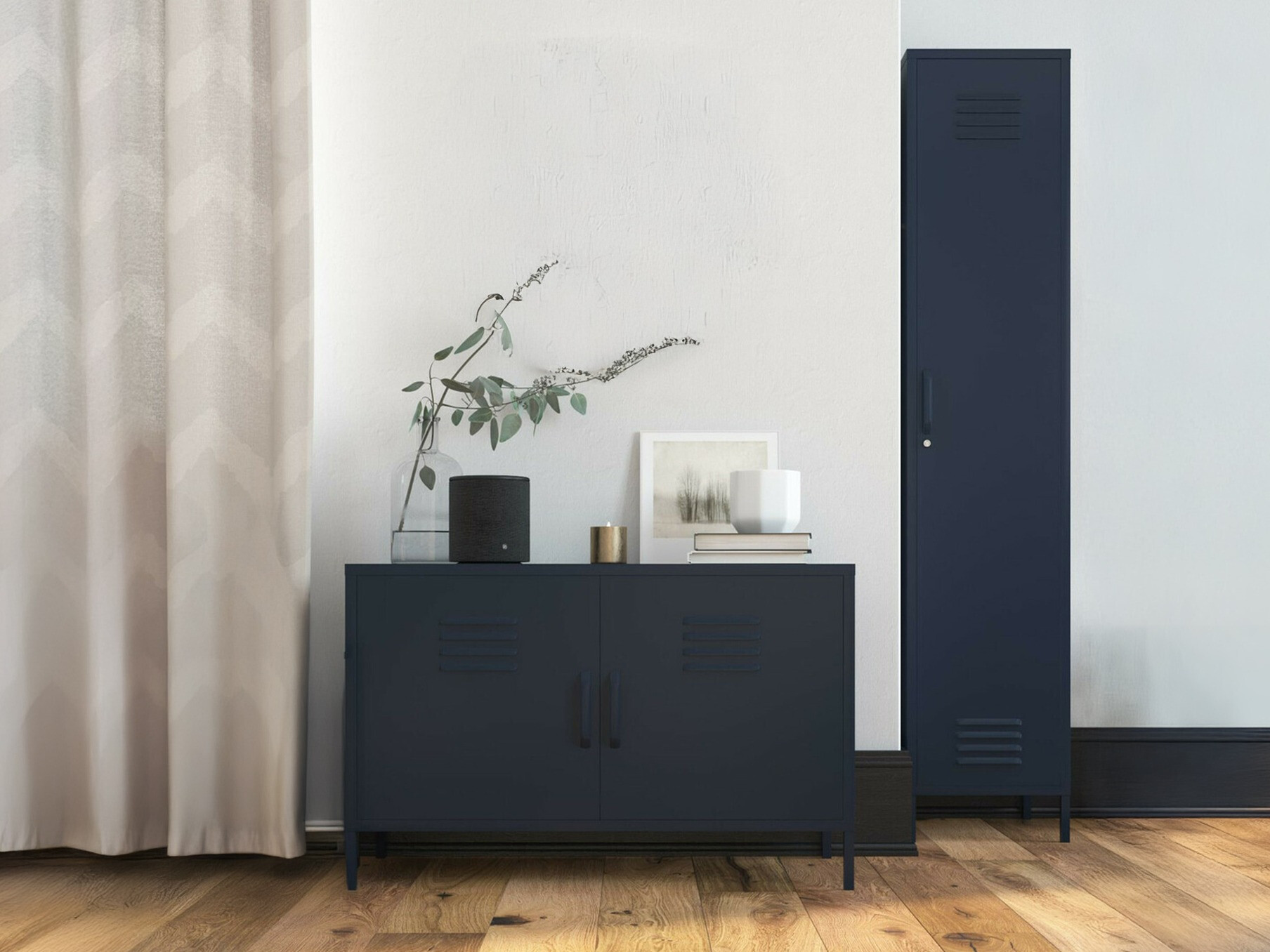 Pohištveni komplet Merfeli 105 (Modra)