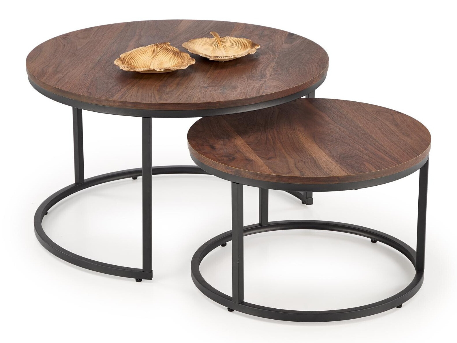 Komplet klubskih mizic Houston 1832 (Oreh)