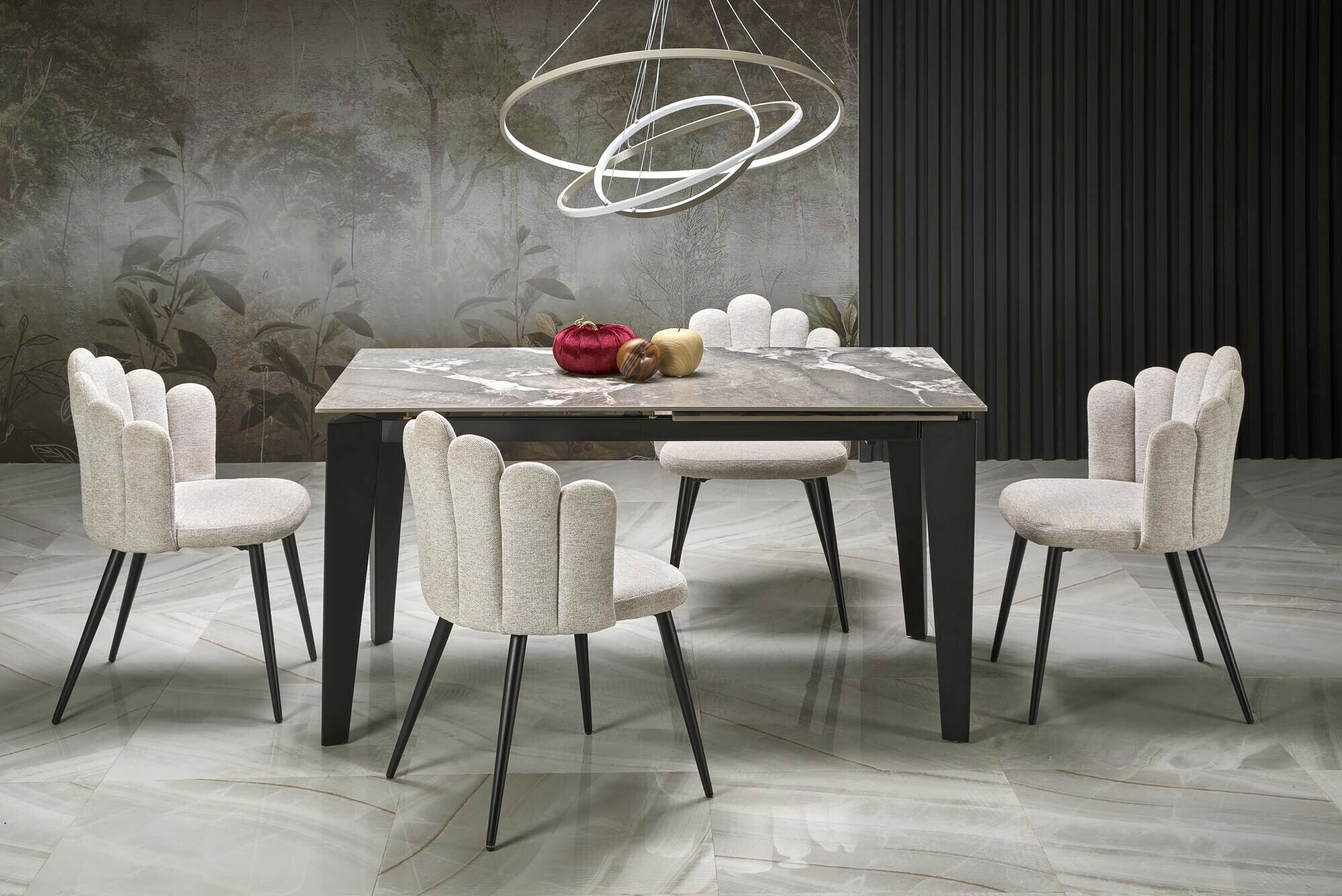Miza Houston 2157 (Sivi marmor)