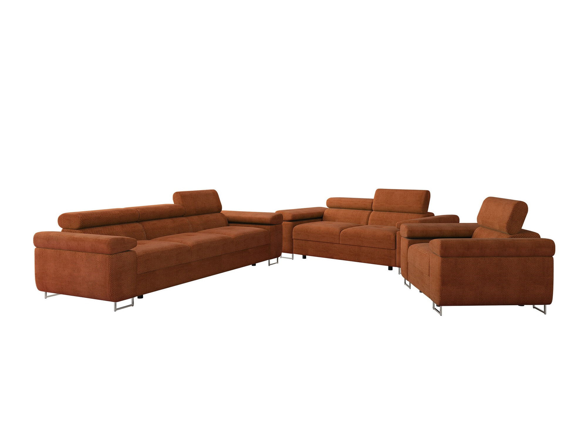 Komplet oblazinjenega pohištva Comfivo Eliferu 107 (Flow 09)