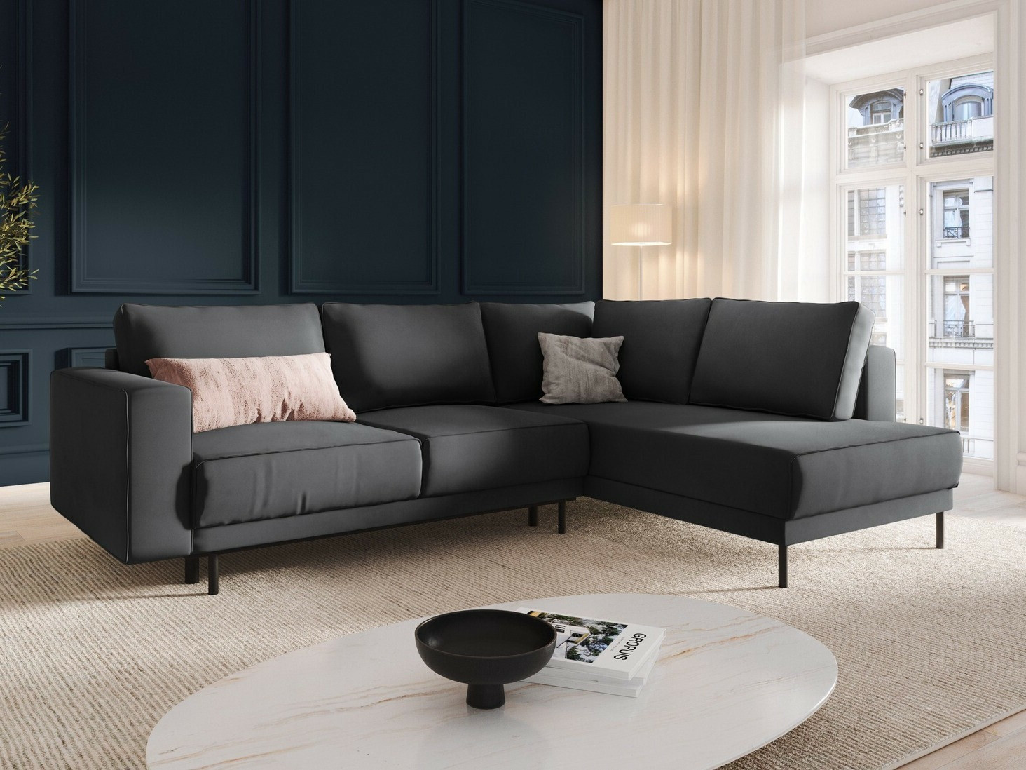 Kotna garnitura Beckley 104 (Bluvel 14)