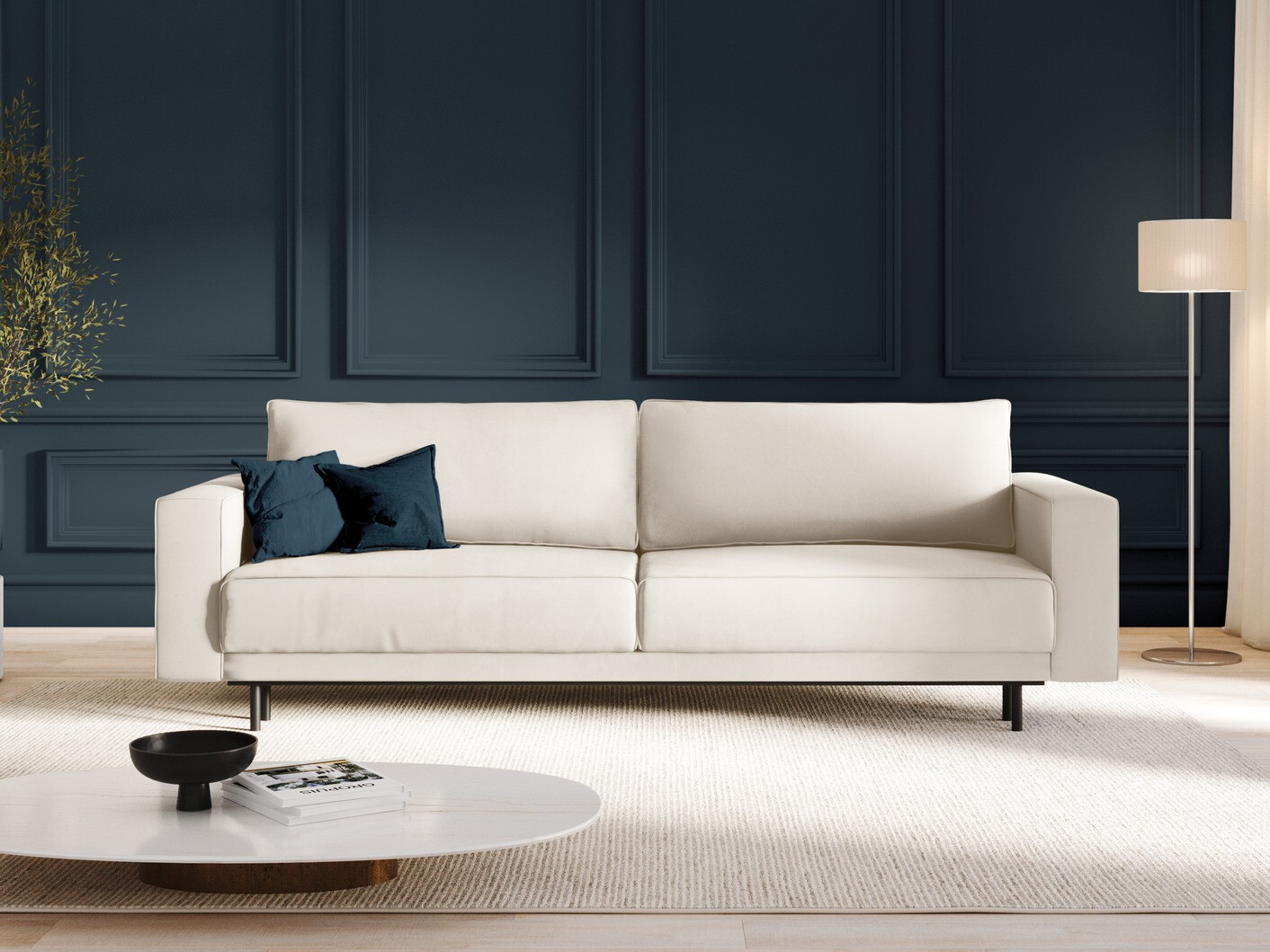 Raztegljiv kavč Beckley 103 (Bluvel 22)