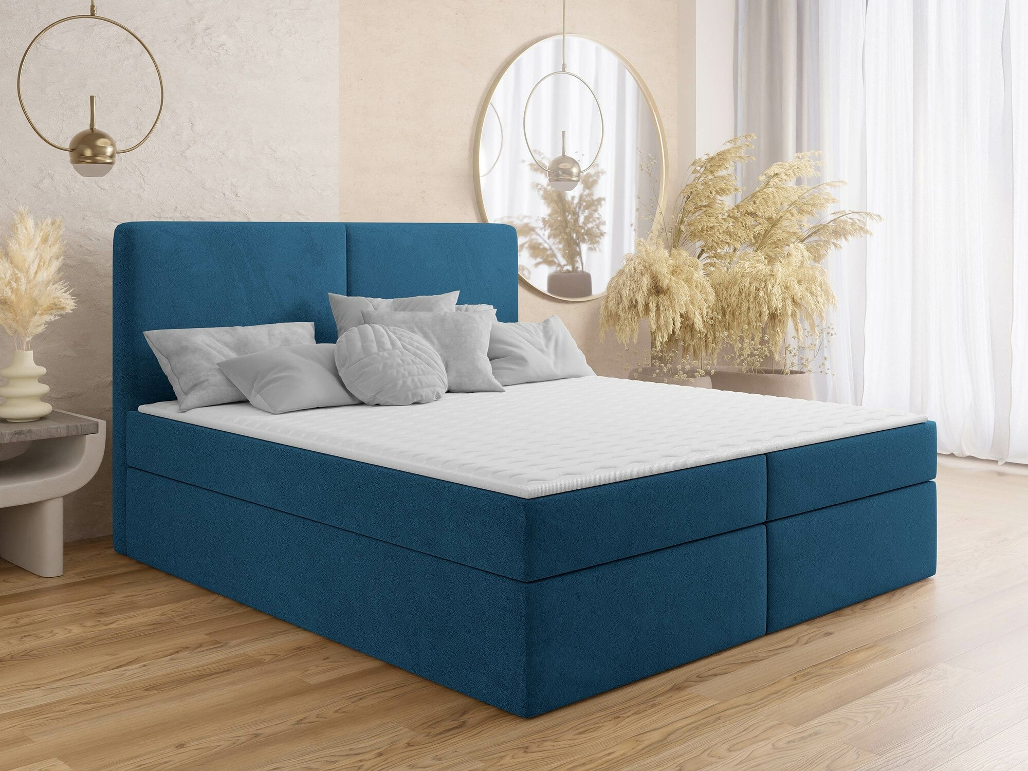 Boxspring postelja Zanesville 100 (Manila 26)