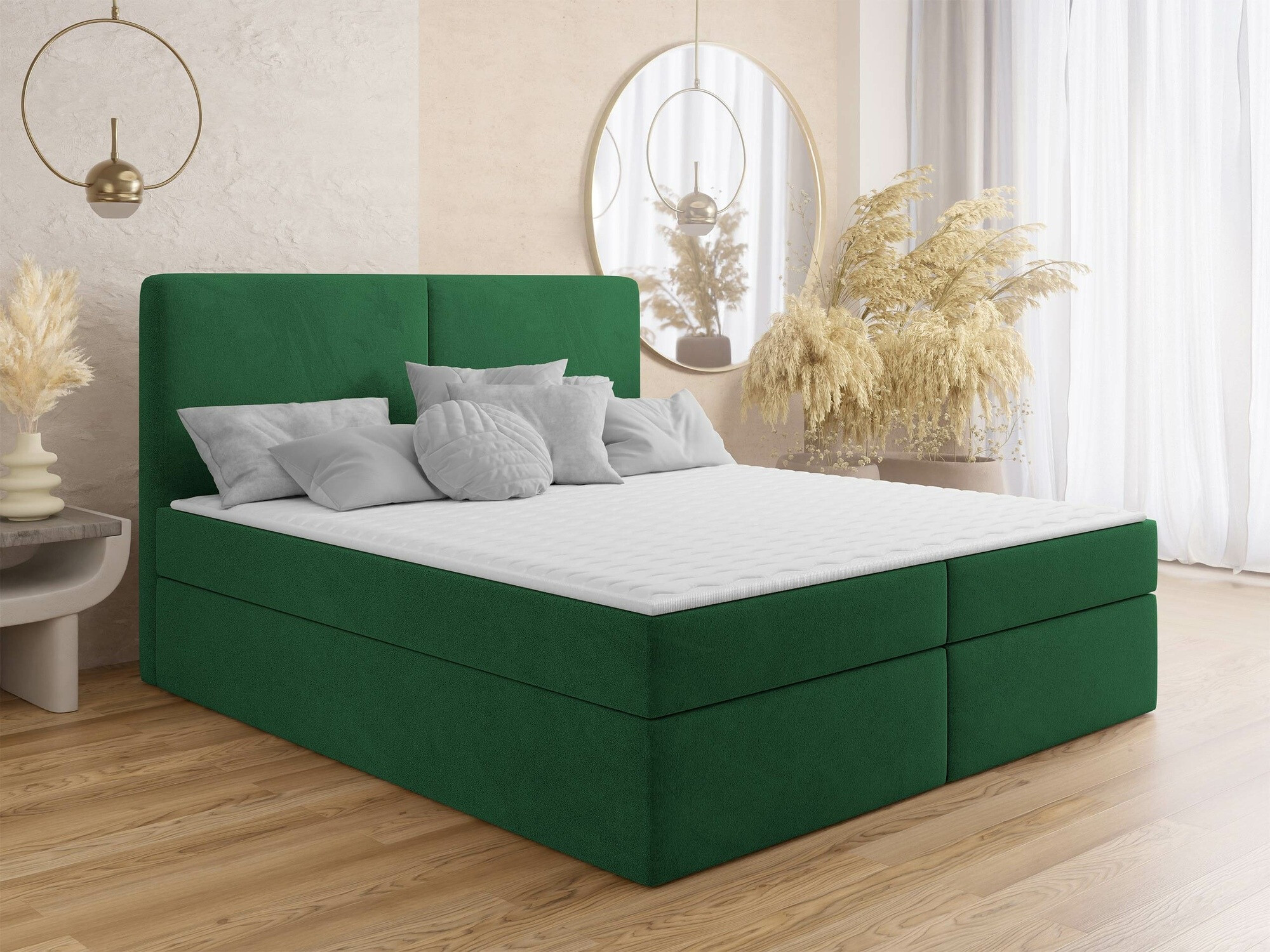 Boxspring postelja Zanesville 100 (Manila 35)