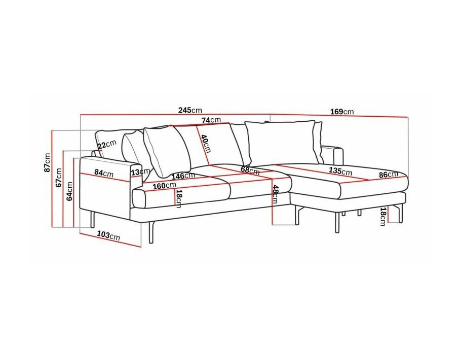 Kotna garnitura Ophliva 107