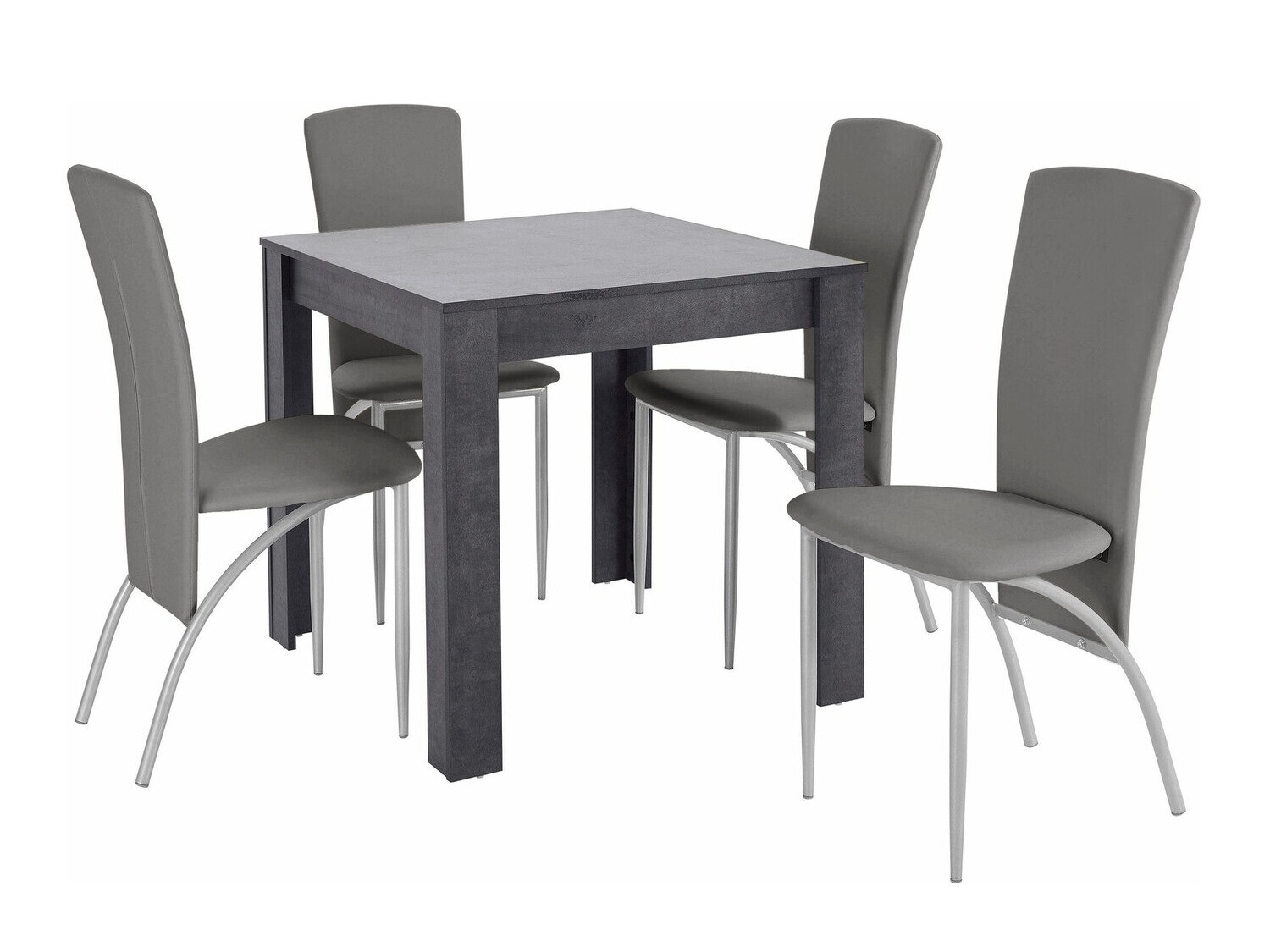 Jedilniški komplet Tulsa 569 (Siva)