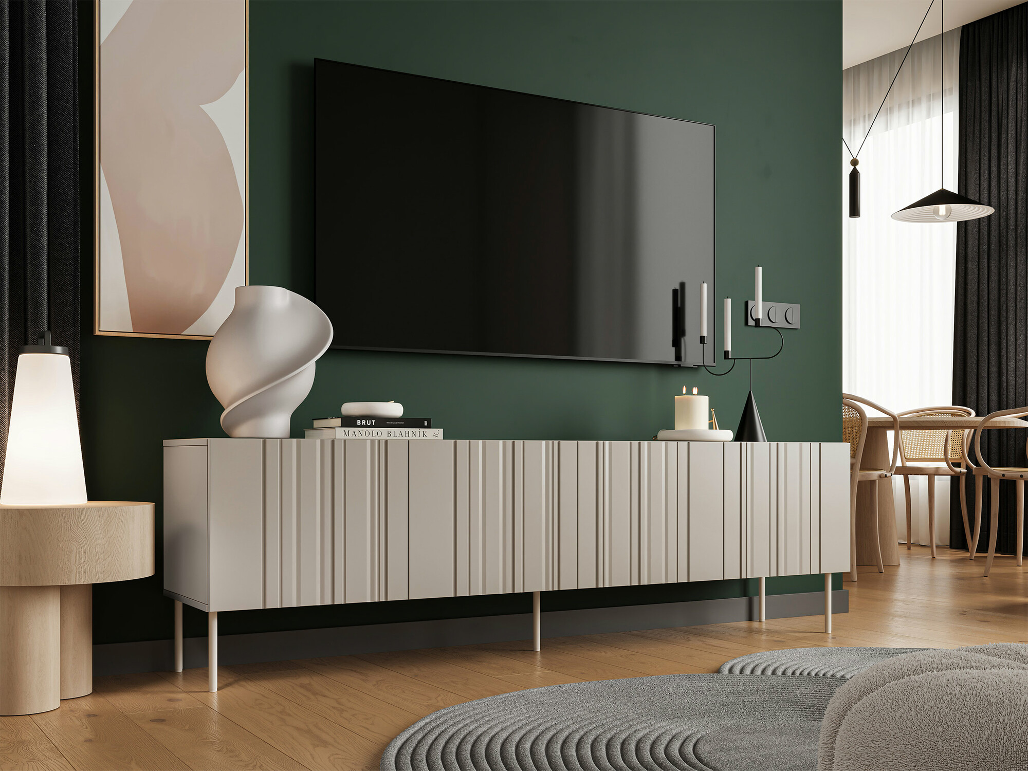 TV-omarica Evavese 103 (Bež)