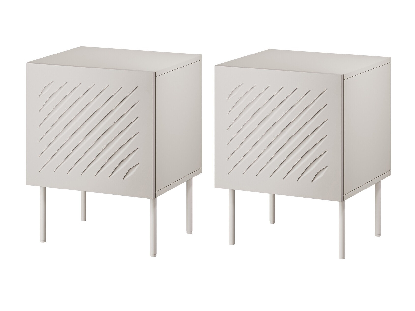 Komplet nočnih omaric Tolfelo 104 (Bež)