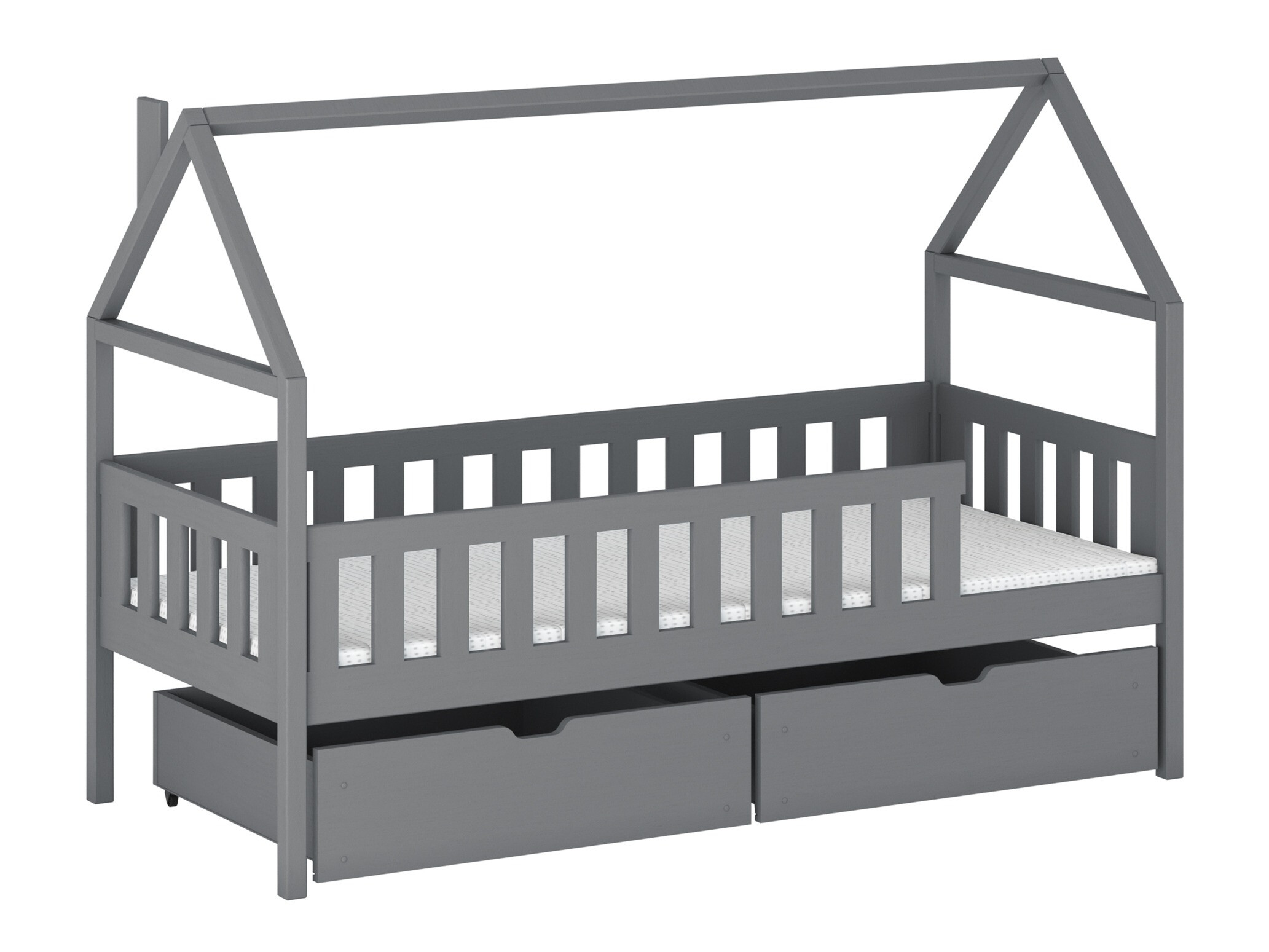 Postelja Vista 116 (Siva)