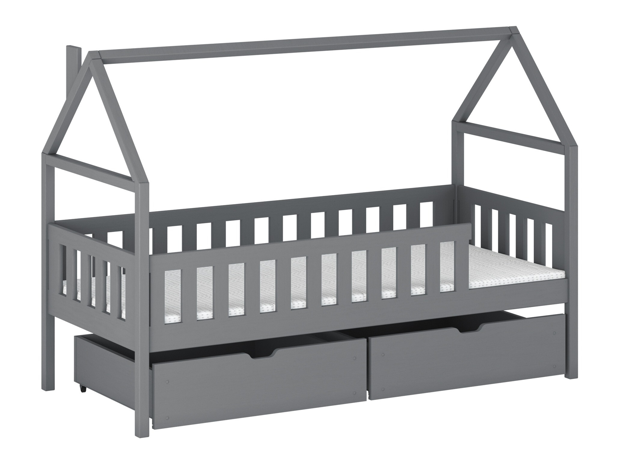 Postelja Vista 116 (Siva)