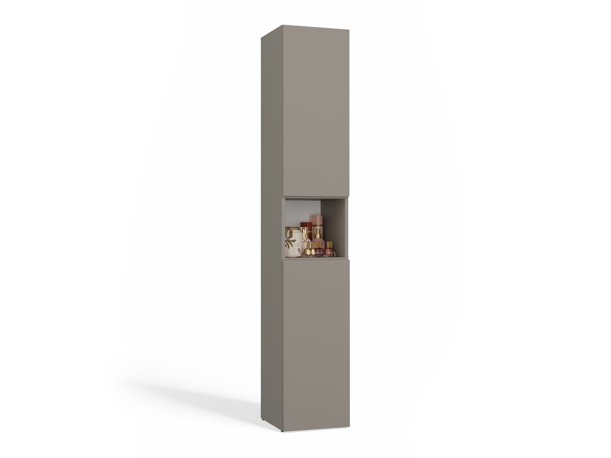 Prostostoječa Kopalniška omarica Nolmaru 106 (Siva)