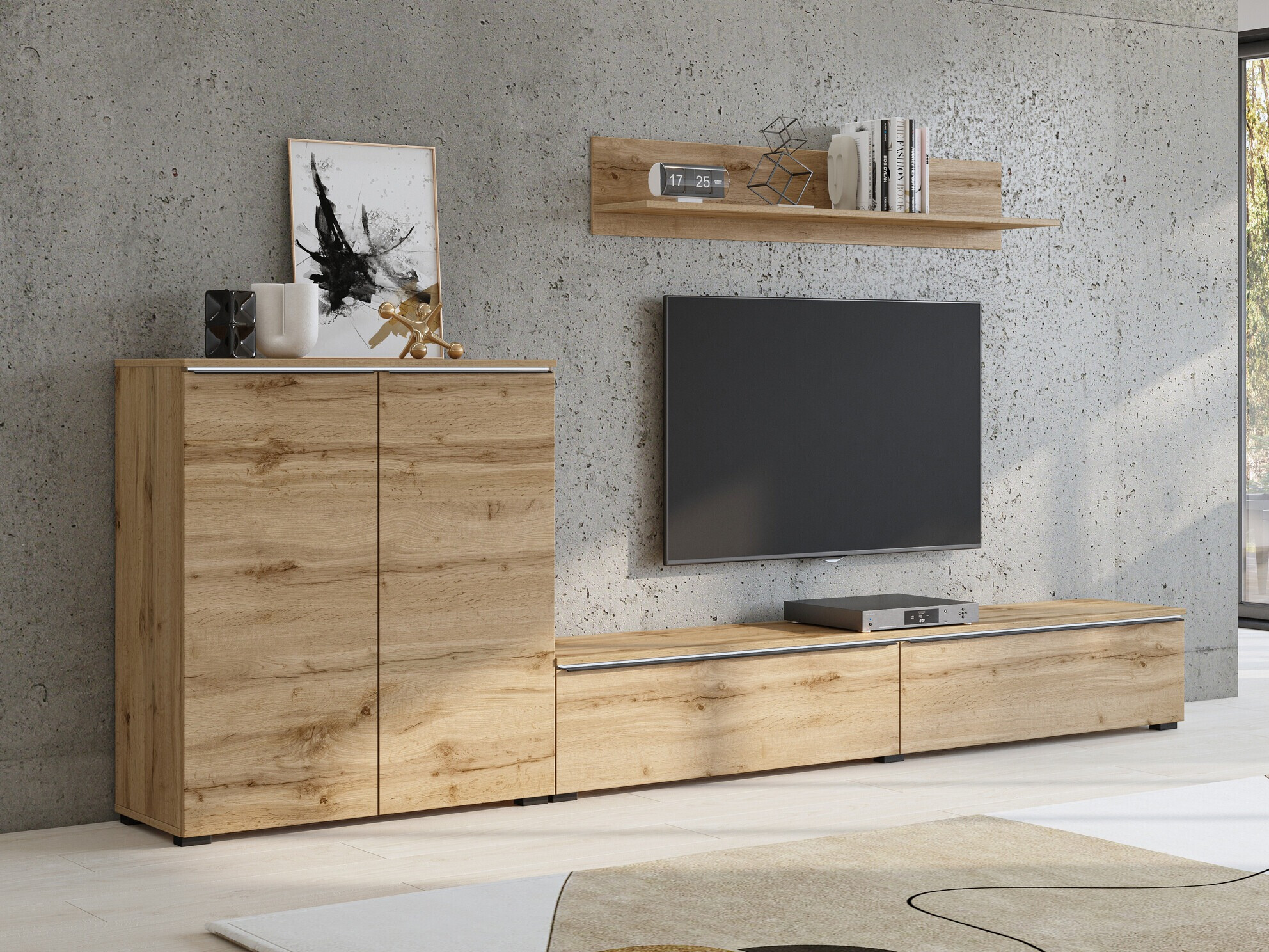 Komplet za dnevno sobo Austin 365 (Wotan hrast)