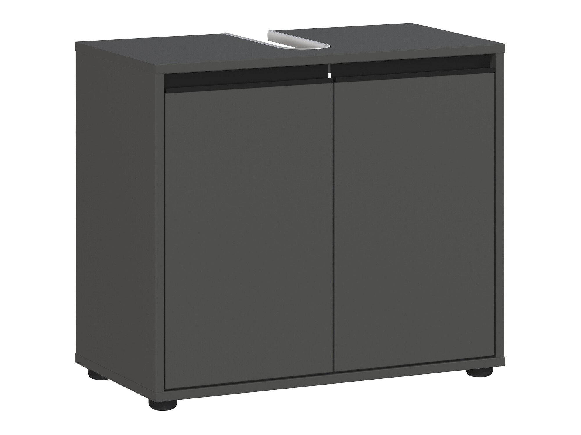 Prostostoječa kopalniška omarica za umivalnik Tensona 100 (Grafit)