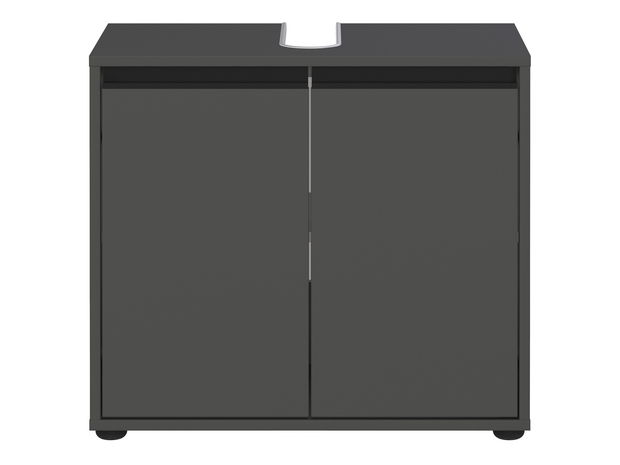 Prostostoječa kopalniška omarica za umivalnik Tensona 100 (Grafit)