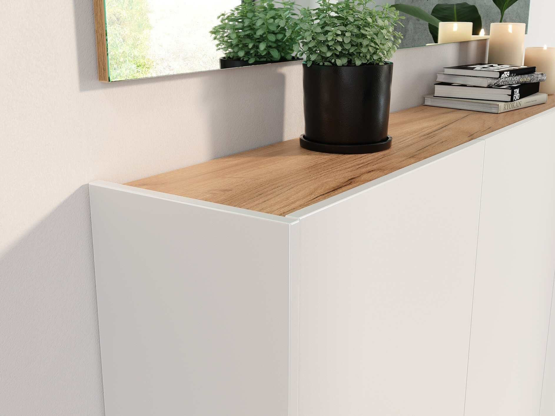 Regal za čevlje Sacramento 434 (Bela)