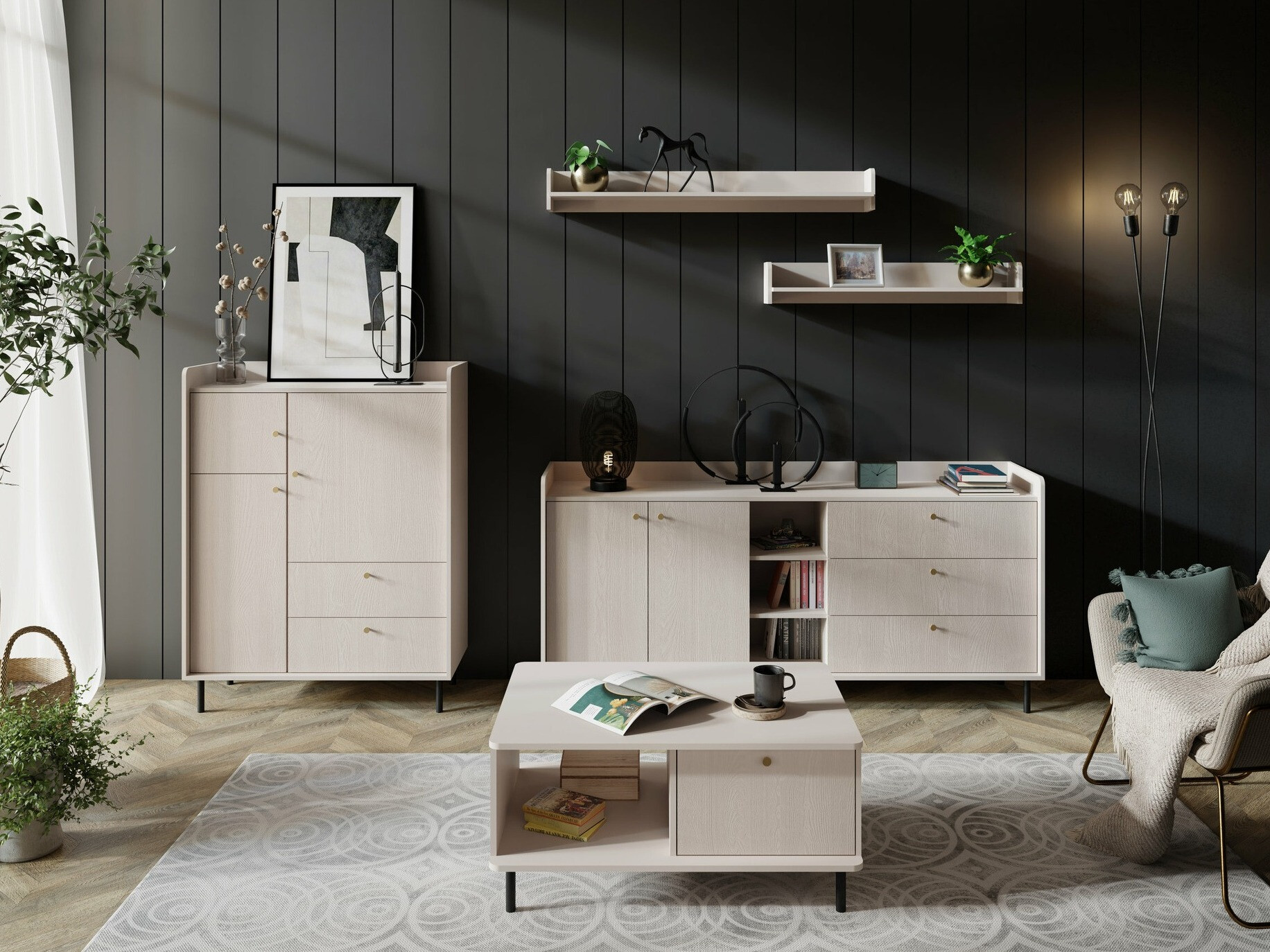 Komplet za dnevno sobo Sorsale 111