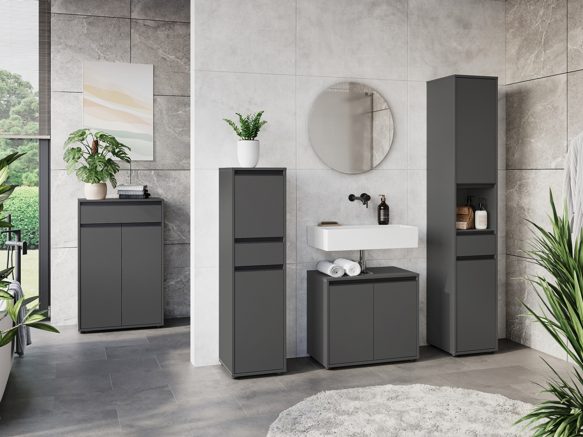 Kopalniški komplet Tensona 106 (Grafit)