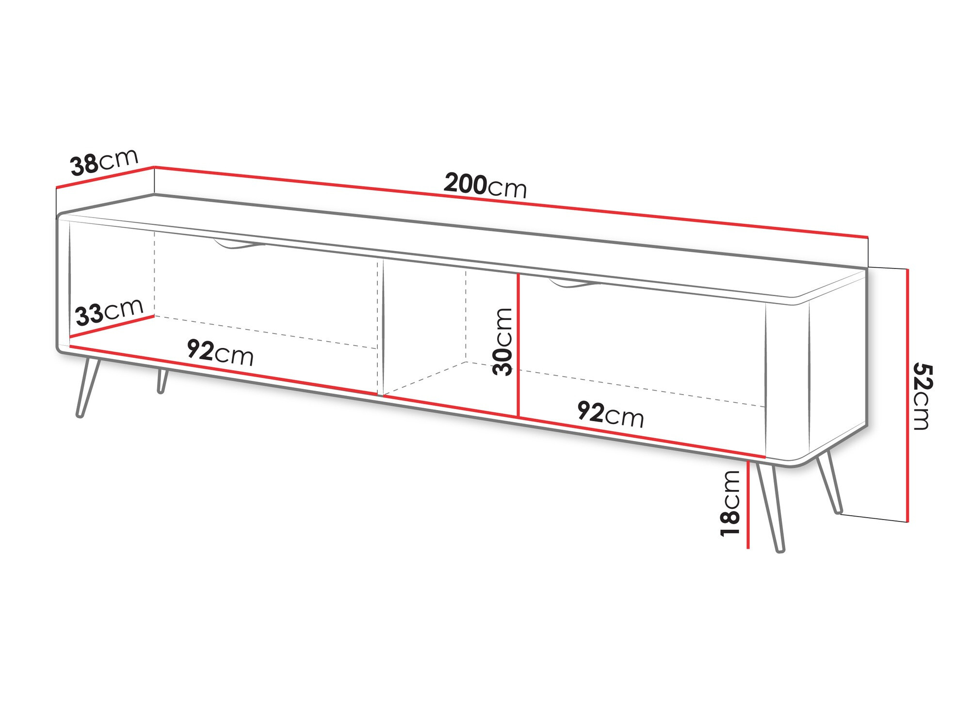 TV-omarica Versoe 105 (Bež)
