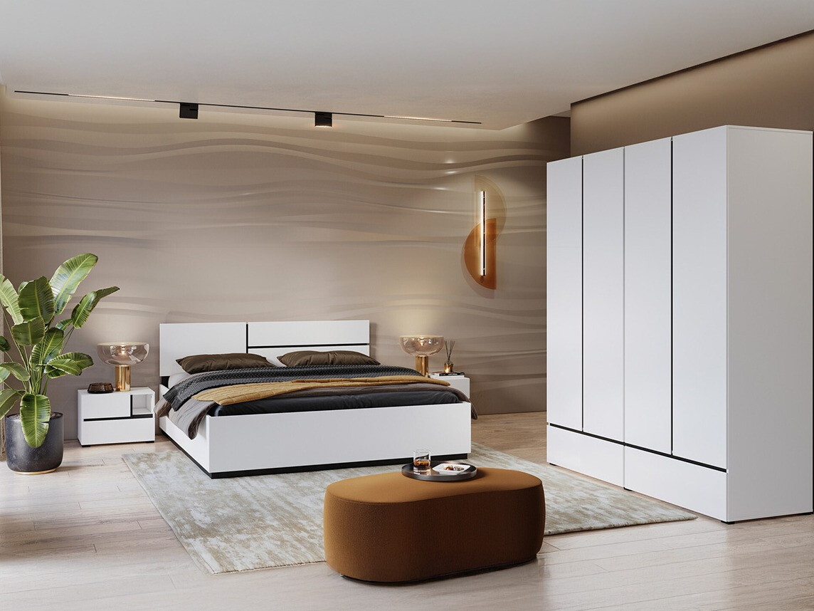 Garderobna omara Alfere 119 (Bela)