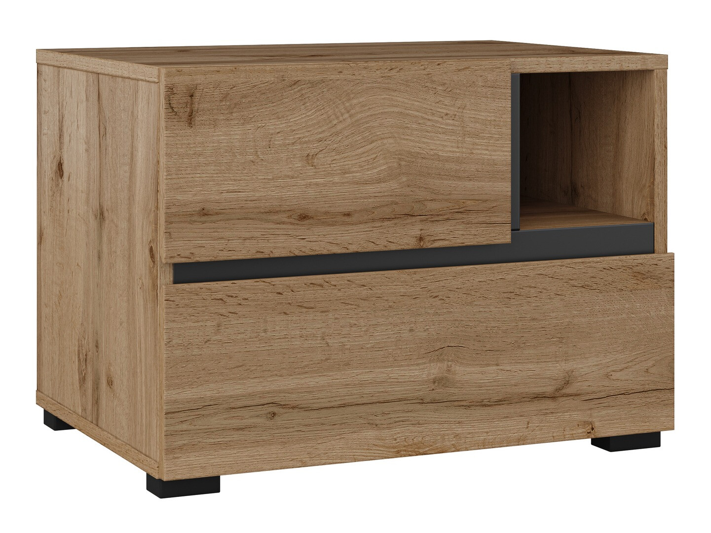 Nočna omarica Alfere 120 (Wotan hrast)