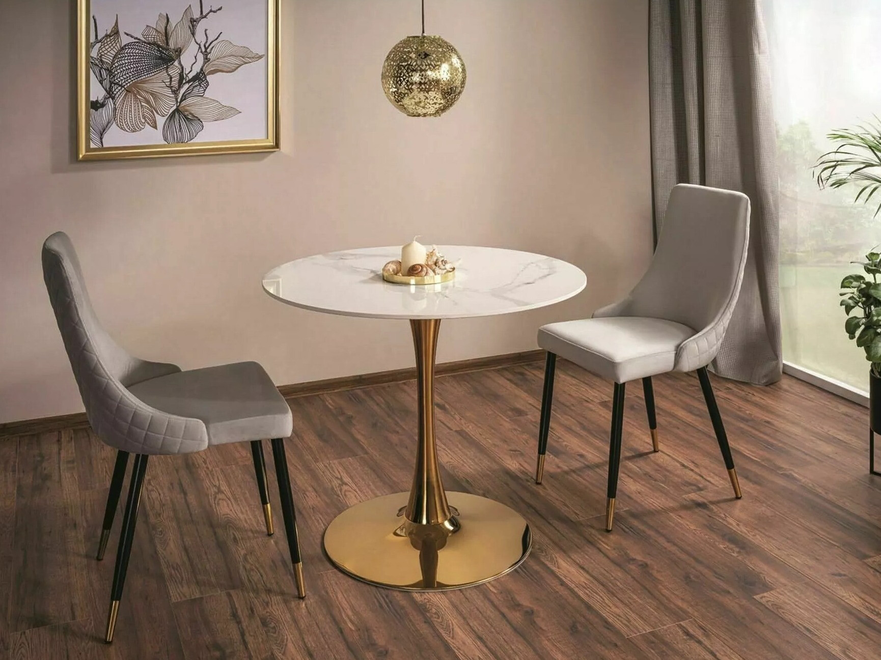 Stol Detroit 517 (Siva)