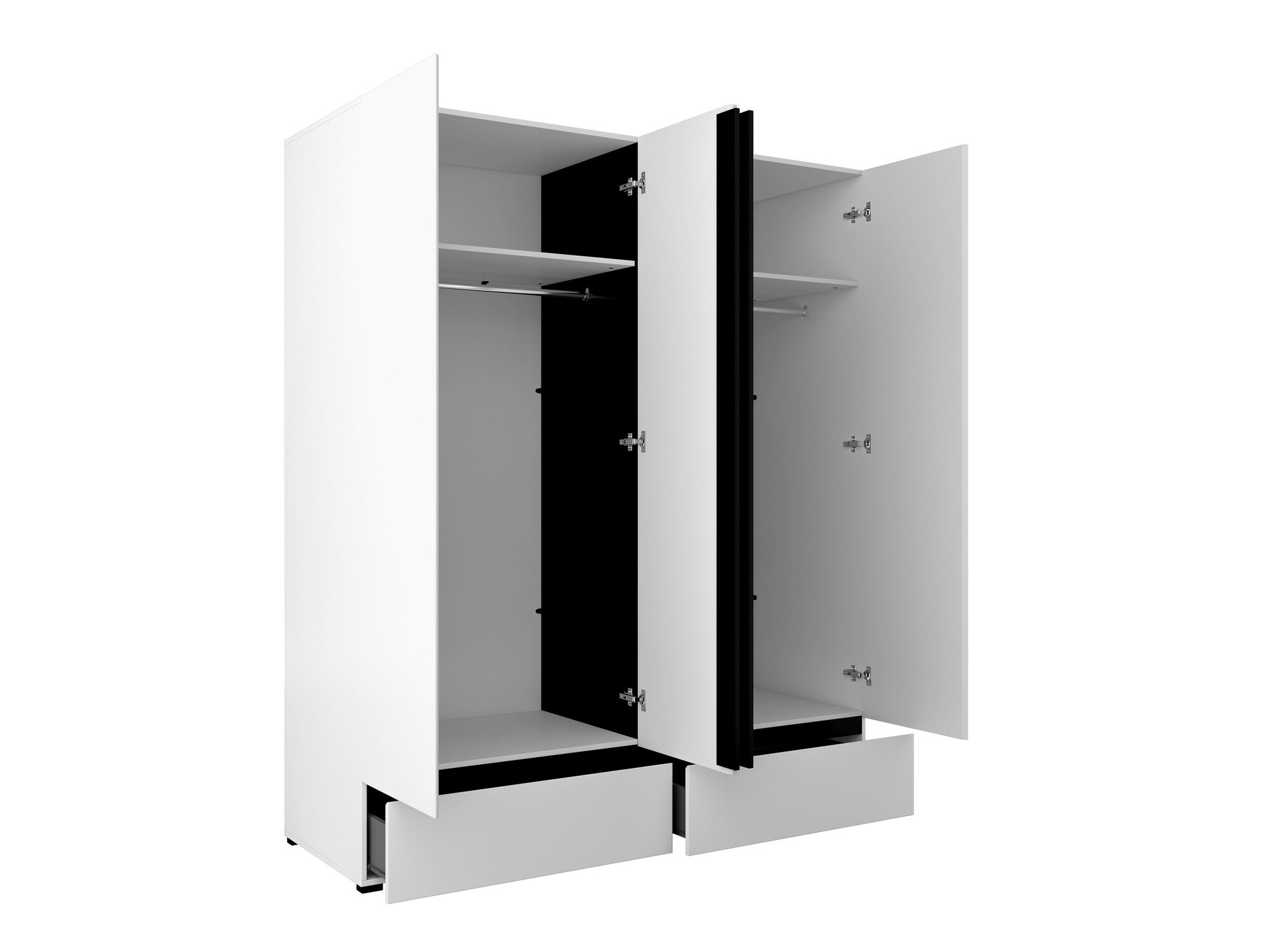 Komplet spalnic Alfere 124 (Bela)