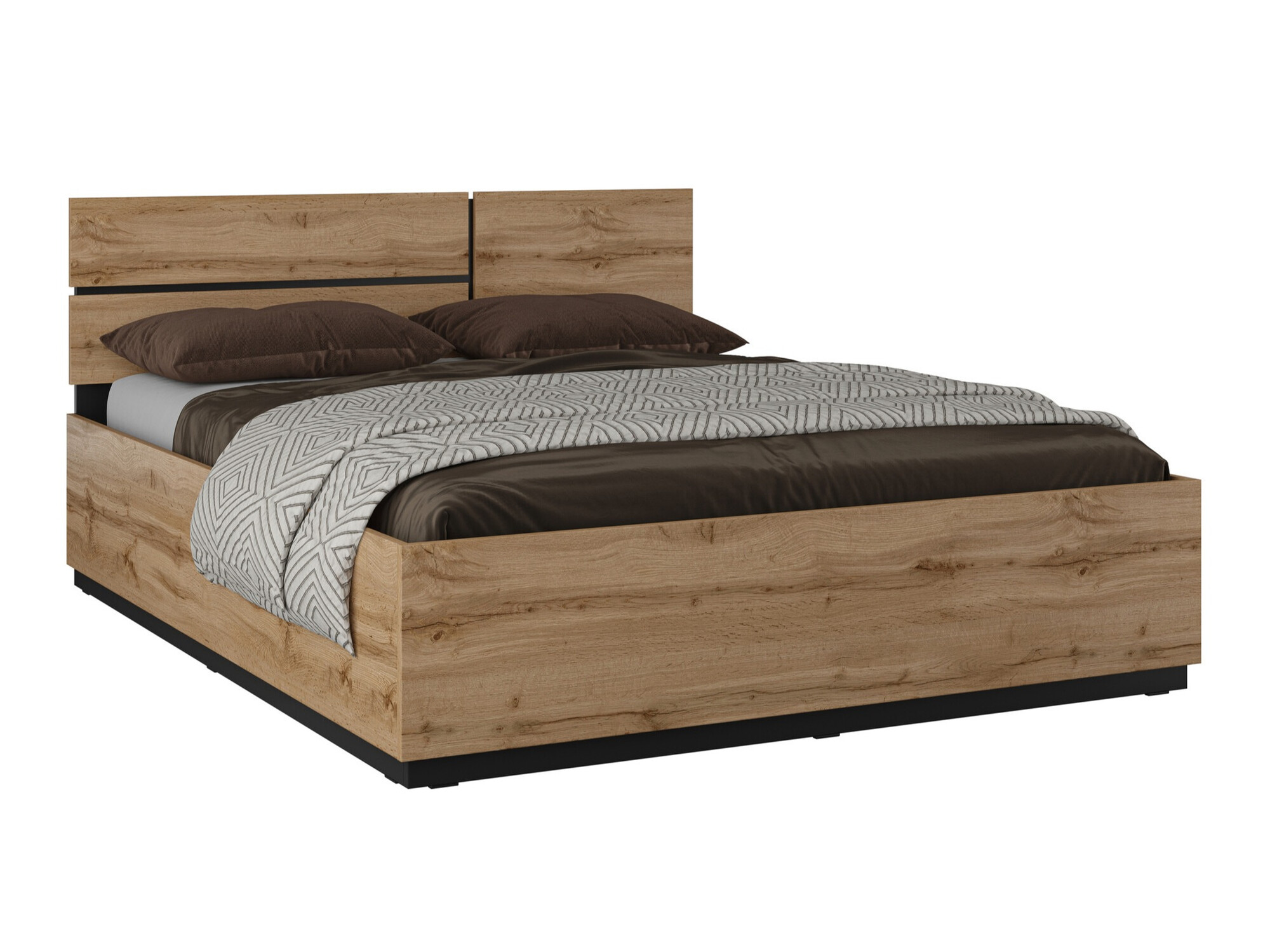 Postelja Alfere 123 (Wotan hrast)