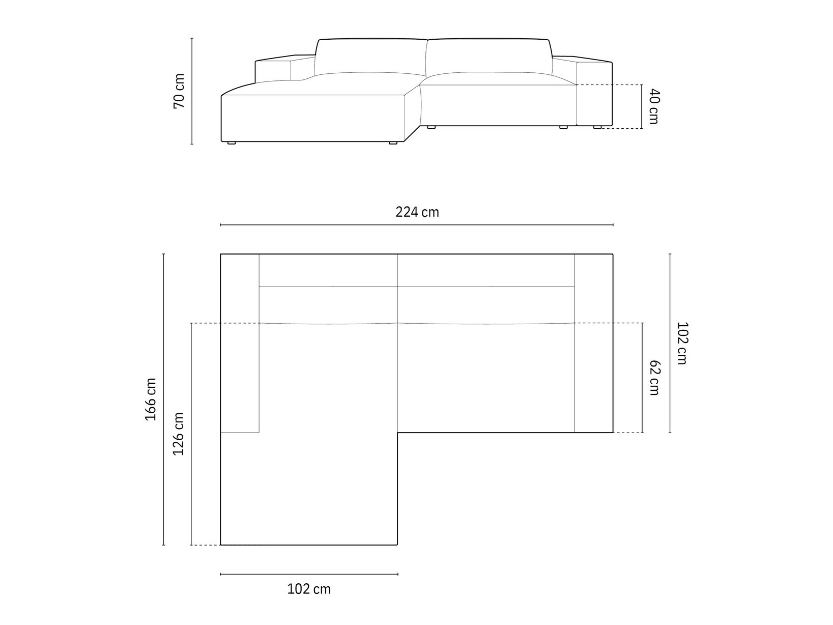 Kotna garnitura Lomcalu 101 (Bluvel 22)