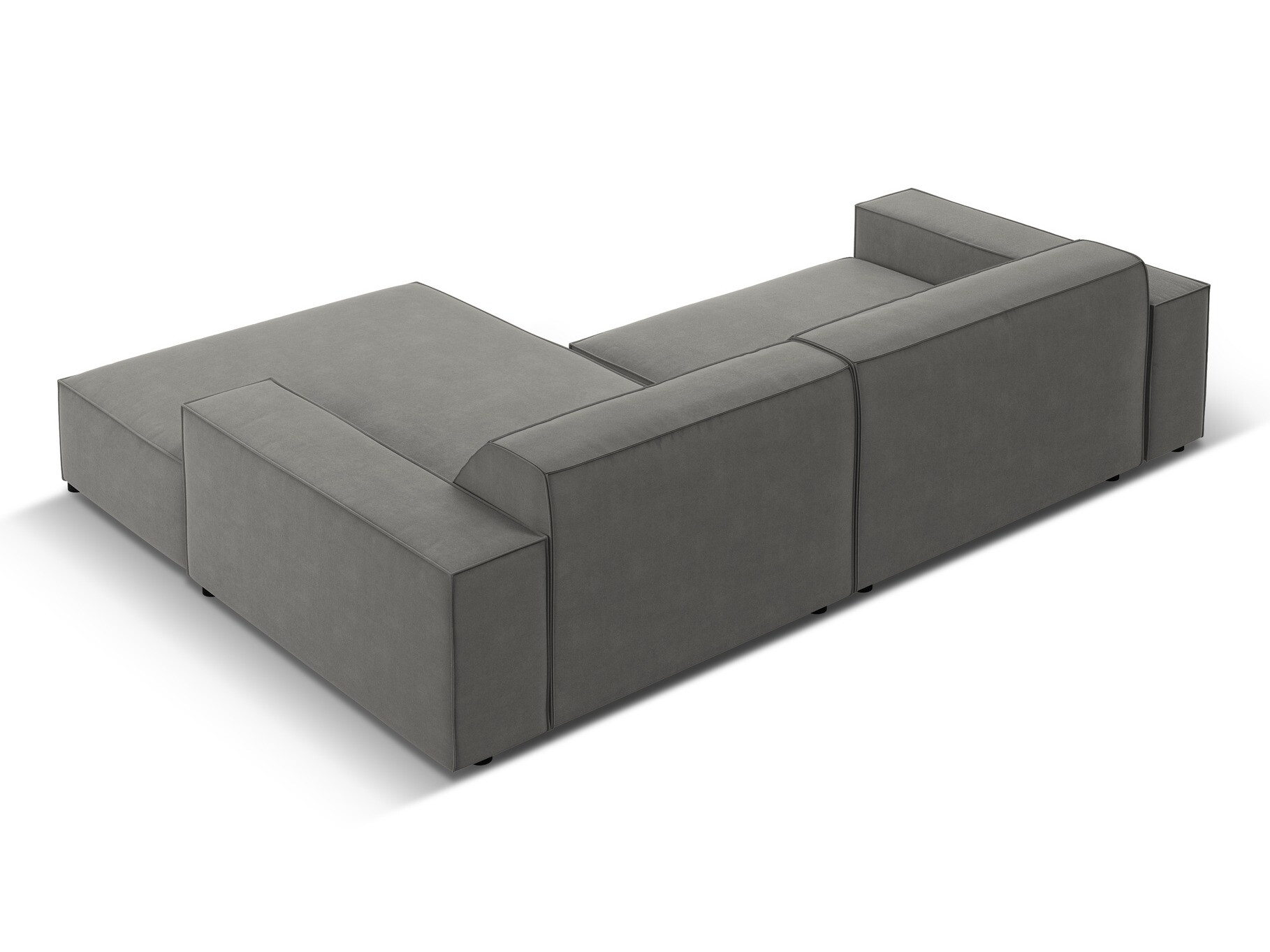 Modularna kotna sedežna garnitura Lomcalu 101 (Bluvel 13)