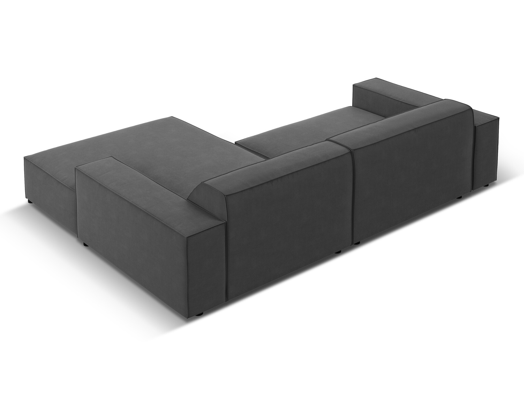Modularna kotna sedežna garnitura Lomcalu 101 (Bluvel 14)
