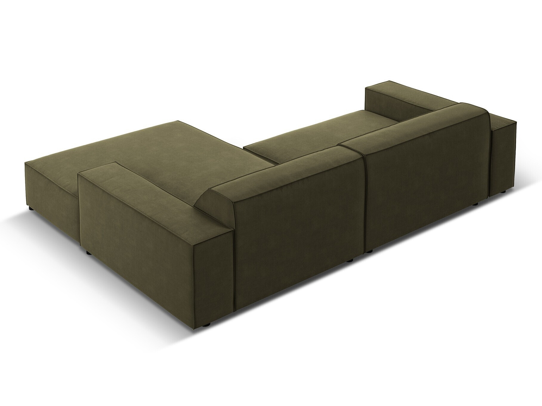 Modularna kotna sedežna garnitura Lomcalu 101 (Bluvel 77)