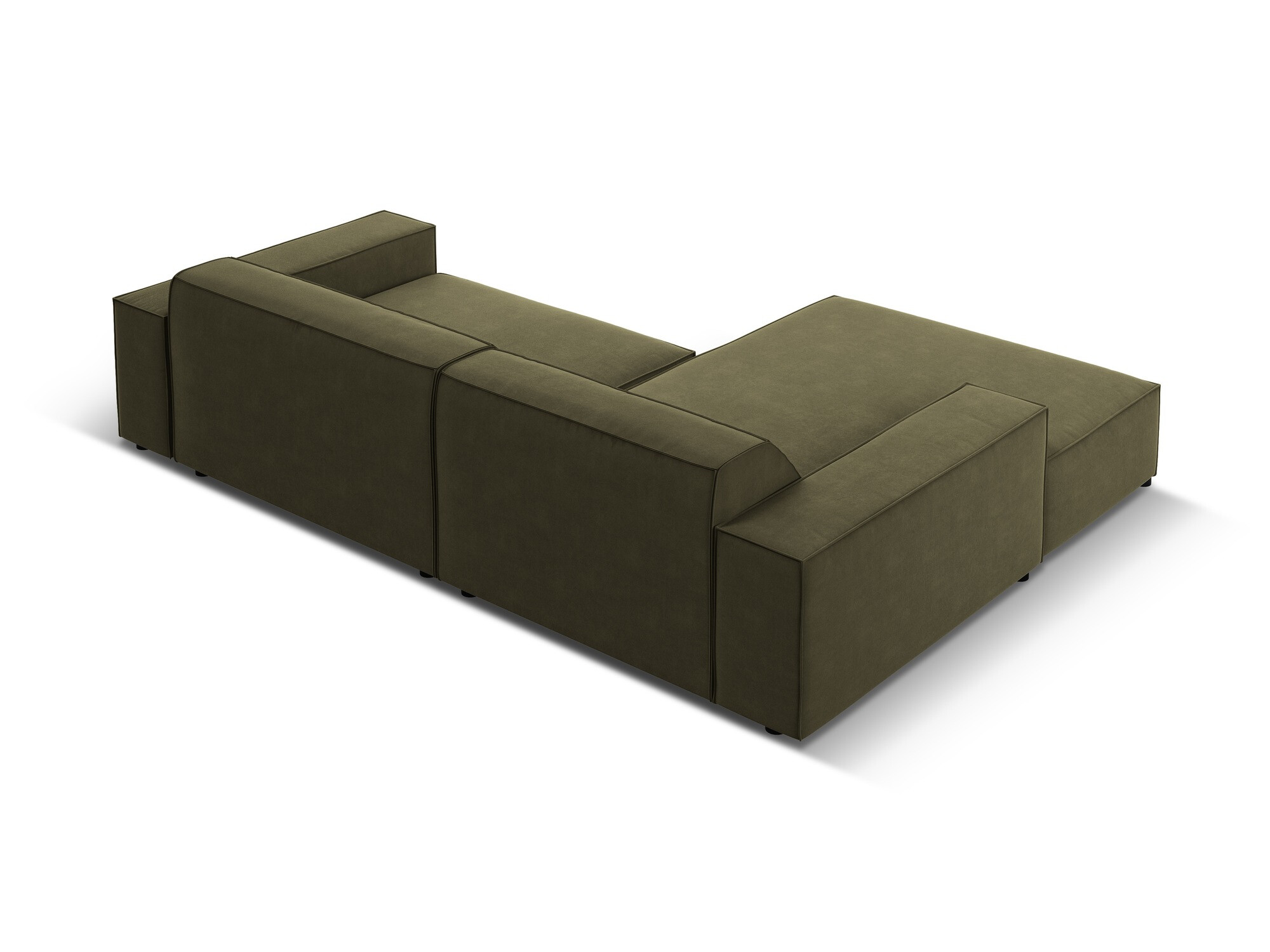 Modularna kotna sedežna garnitura Lomcalu 101 (Bluvel 77)
