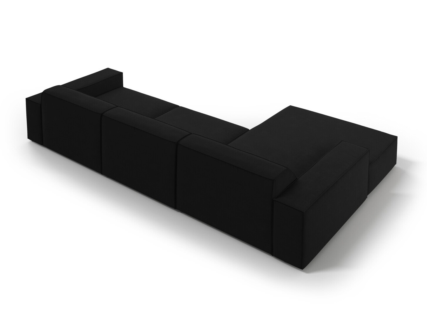 Modularna kotna sedežna garnitura Lomcalu 102 (Bluvel 19)