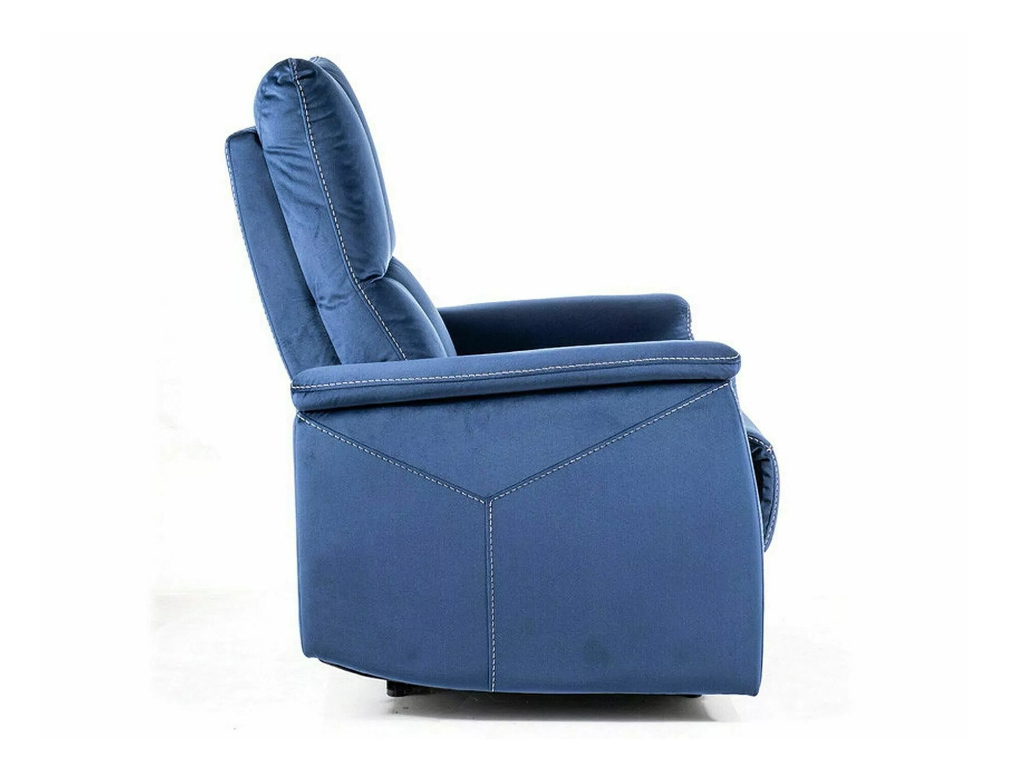 Fotelj s počivalnikom Detroit 535 (Modra)