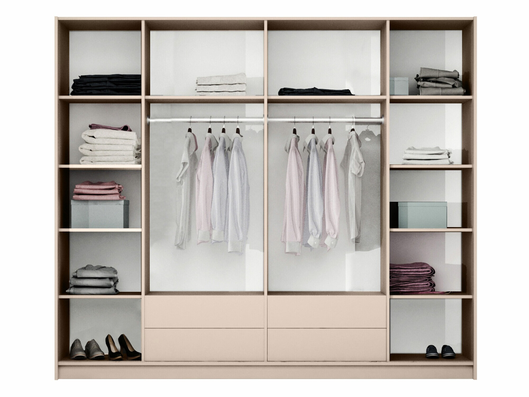 Garderobna omara Honolulu 121 (Lava)