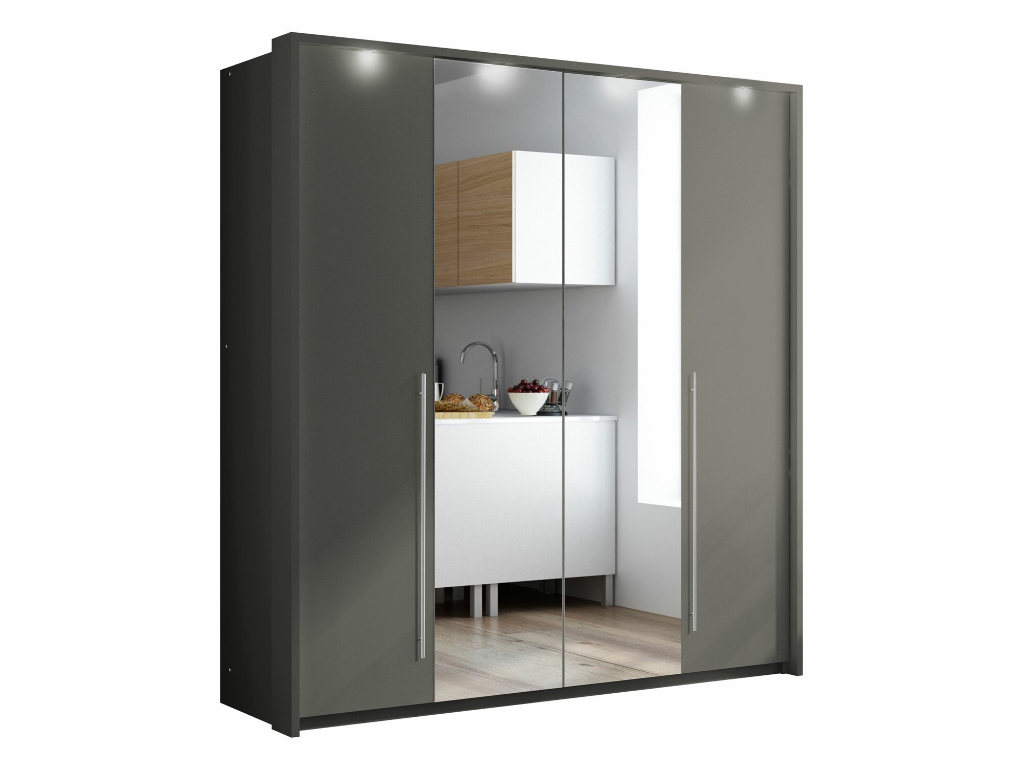 Garderobna omara Honolulu 237 (Lava)