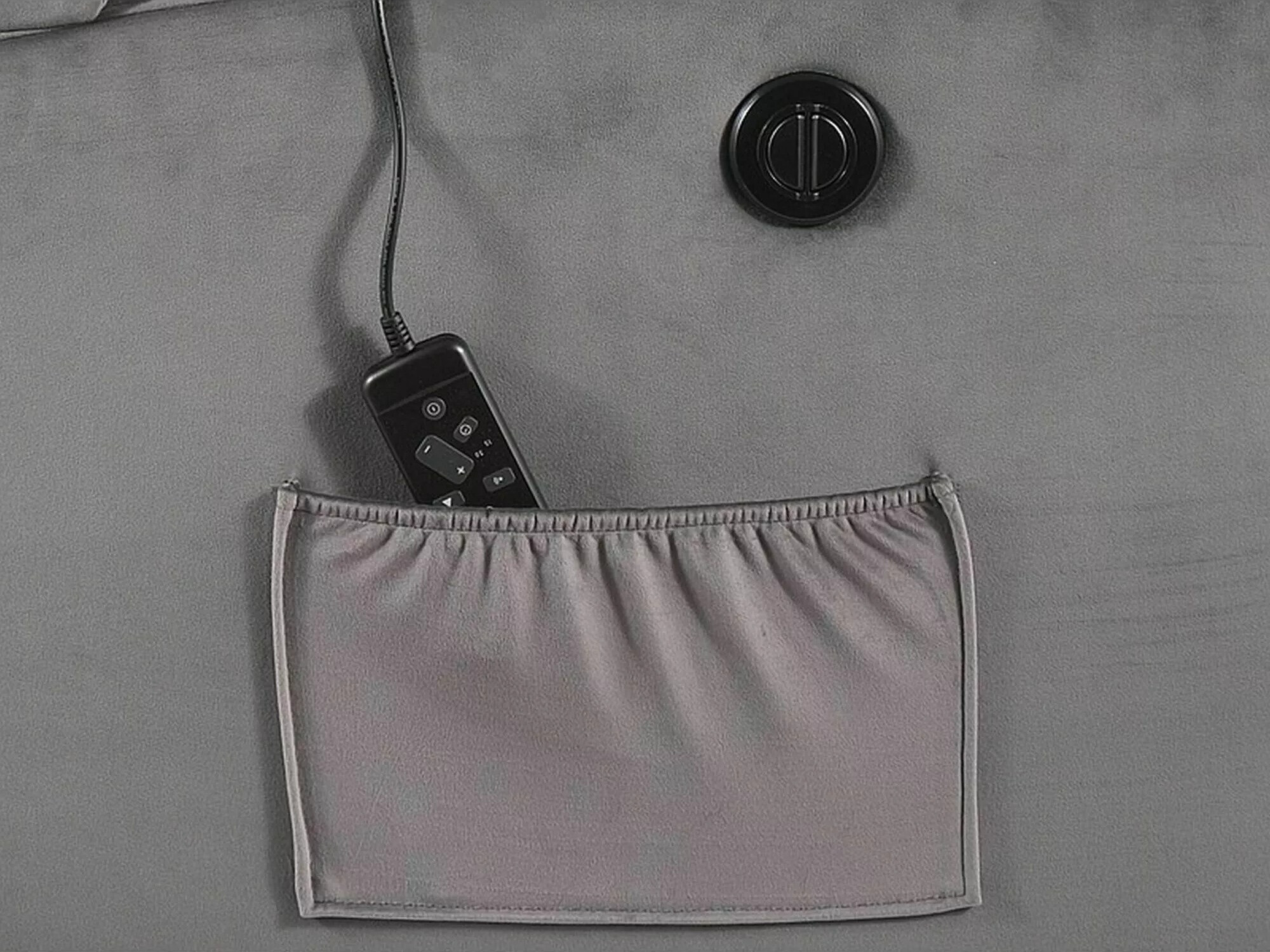 Fotelj s počivalnikom Detroit 557 (Siva)