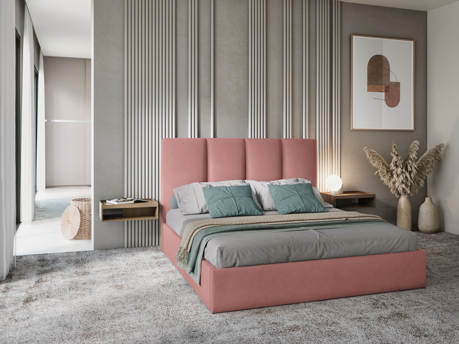 Postelja Beckley 109 (Matt Velvet 63)