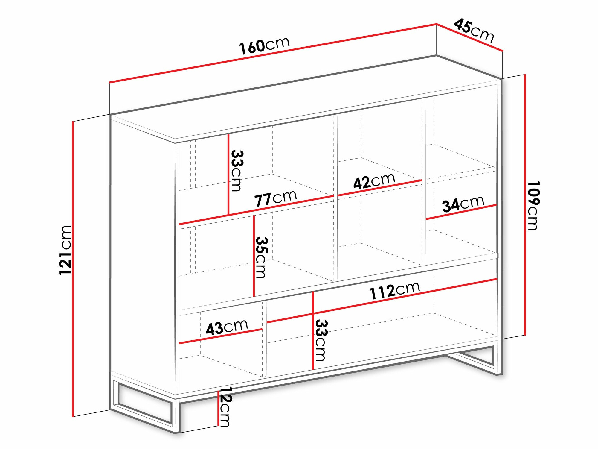 Regal Calcalo 106 (Bež)