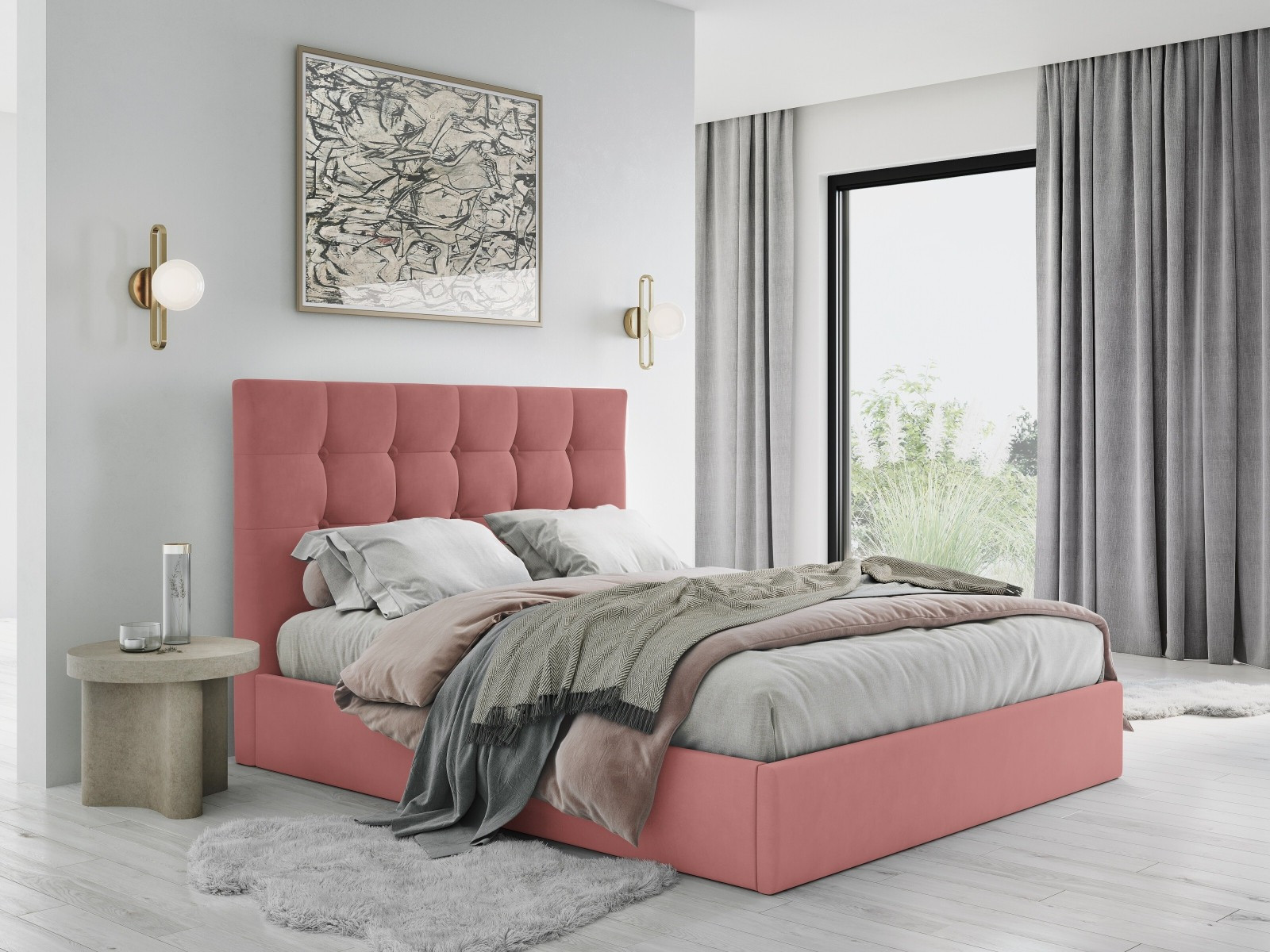 Postelja Beckley 110 (Matt Velvet 63)